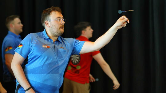 Max Christmann von den DSC Bandits Kastellaun schaffte es in die K.o.-Runde, für eine Top-Platzierung reichte es am Ende bei den