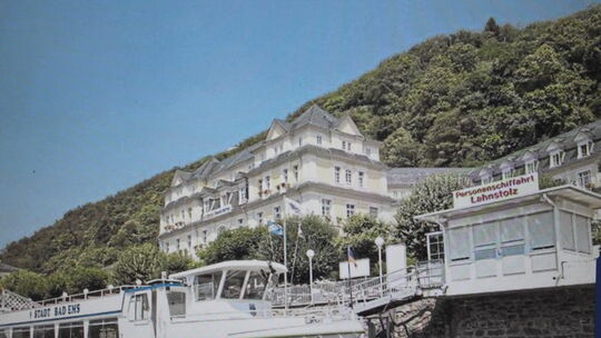 So hat es in früheren Zeiten ausgesehen, als die "Stadt Bad Ems" in der Stadt Bad Ems angelegt hat. Sie transportiert jetzt Tour