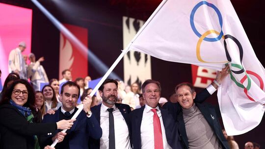 Nach den Olympischen Winterspielen - Frankreich