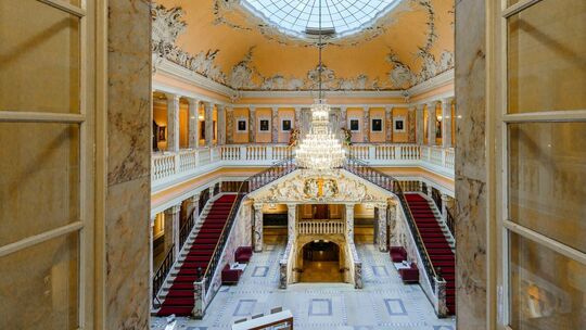 Hauptsitz der Sektkellerei Henkel Freixenet in Wiesbaden