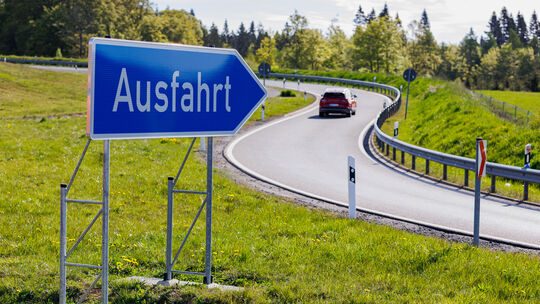 Endstation Kelberg: Bisher endet die A1 abrupt mitten in der Eifel. Mittlerweile haben aber bereits die Vorarbeiten am Südabschn