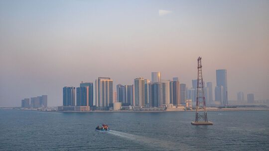 Skyline von Abu Dhabi