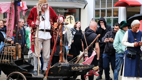 So war es beim bislang letzten Mittelaltermarkt im Jahr 2024.