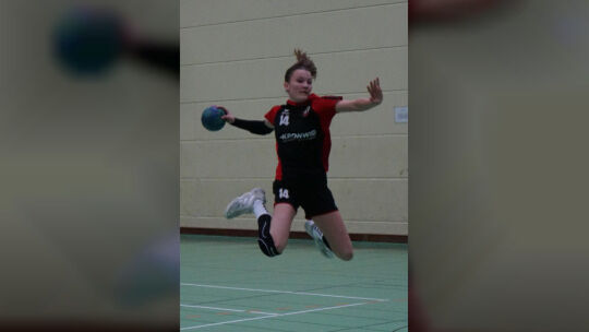 Maya Bohn ist das größte Talent der HSG Kastellaun/Simmern, in ihrem Jahrgang steht sie im Kader des Deutschen Handballbunds. Am