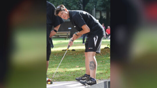 Beste Tagesrunde in der Landesliga: Sabrina Heinrich vom MSV Bad Kreuznach überzeugte.