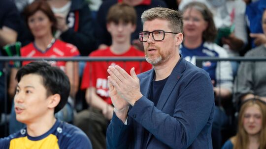 Trainer Stefan Hübner von der SVG Lüneburg