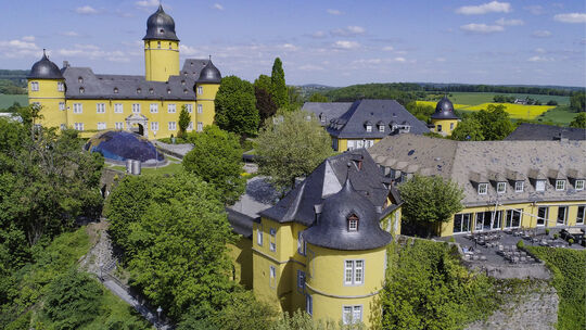Auf Schloss Montabaur sitzt mit der Akademie Deutscher Genossenschaften auch die ADG Business School. Diese ist von Studierenden
