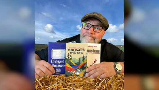 Wolfgang Süß, dessen neues Buch dieser Tage auf den Markt kommt, ist Initiator des Mendiger Lesespektakels.