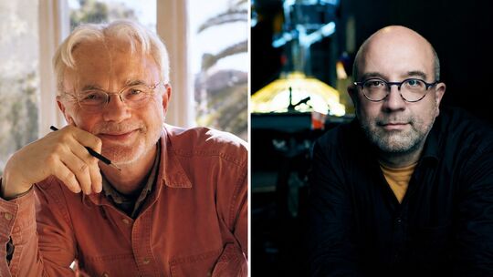 Am 9. Mai ist die "Koblenzer Trilogie" mit Opern des US-Komponisten John Adams (links) komplett: Intendant Markus Dietze führt R