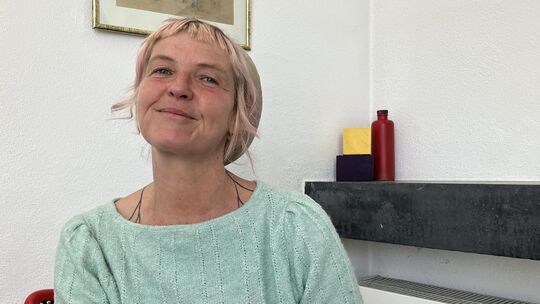 Moka Biss hat den Verein "Rost und Rosa" gegründet und will mehr Kunst in Lahnstein einziehen lassen.