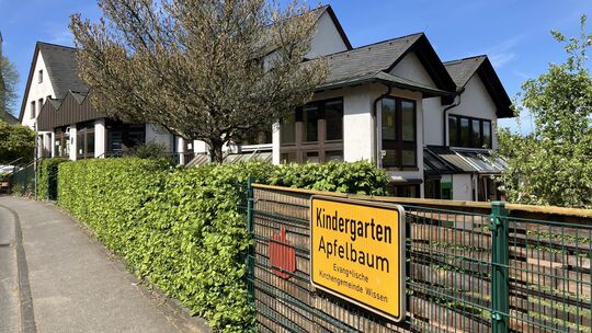 Der evangelische Kindergarten Apfelbaum im Kirchweg ist seit 100 Jahren ein fester Bestandteil der Kita-Landschaft in Wissen.