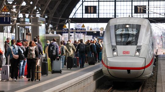 Unterwegs im ICE