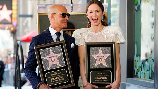 Stern auf «Walk of Fame» für Blunt und Tucci