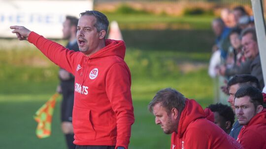 Coacht die SG Hüffelsheim im Derby am Samstag und bis Saisonende: David Holste. Anschließend übernimmt er wieder die zweite Mann