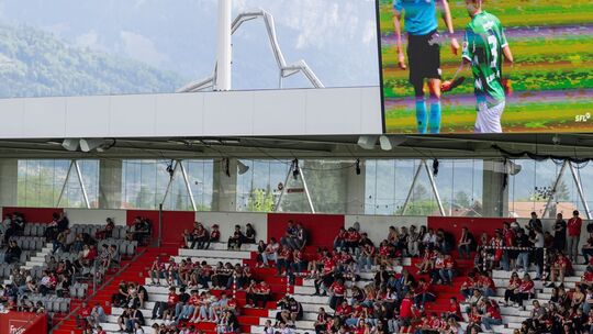 Public Viewing beim FC Thun