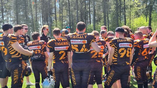 Die Mosel Valley Tigers mussten sich in ihrem zweiten Saisonspiel in Leienkaul mit 13:23 den Saar-Pfalz Celtics aus Homburg gesc