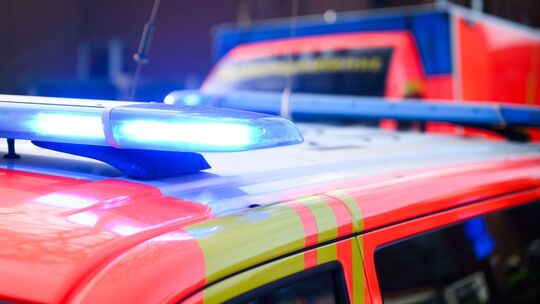 Notarzt und Rettungswagen