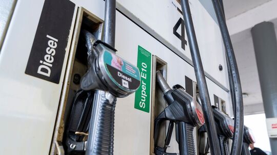 Kraftstoffpreise an der Tankstelle - Bayern
