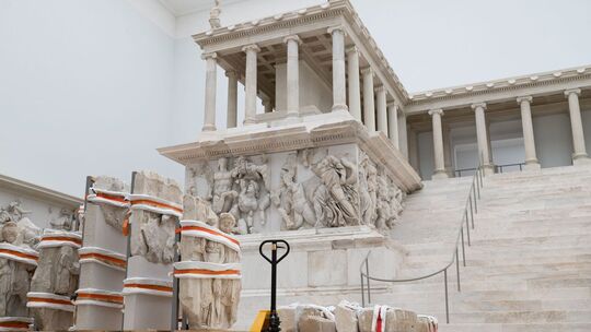 Baustelle im Pergamonmuseum