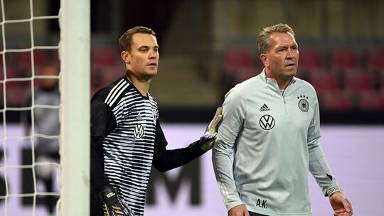 Manuel Neuer und Andreas Köpke