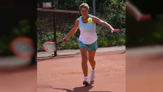 Feierte mit ihrem Team einen tollen Regionalliga-Start: Andrea Schmäler steuerte zum 6:0 des TC Kirn einen Einzel- und einen Dop
