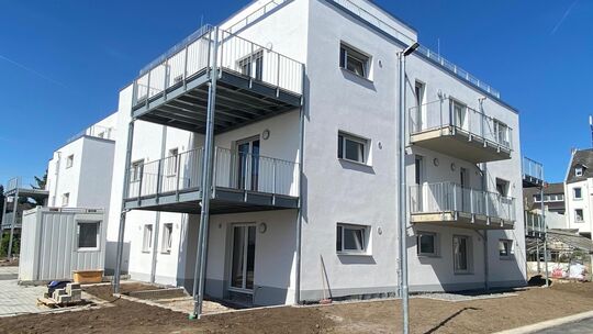 So sehen die Campusvillen in Koblenz-Metternich aus.