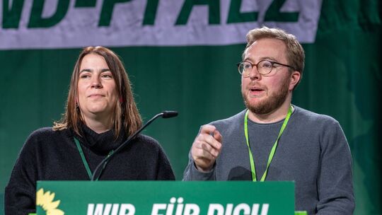 Grüne Doppelspitze