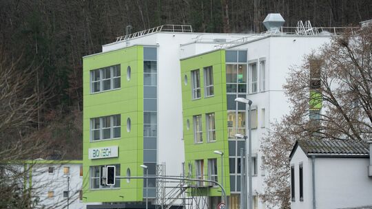 Der Biontech-Standort in Idar-Oberstein in der Vollmersbachstraße.