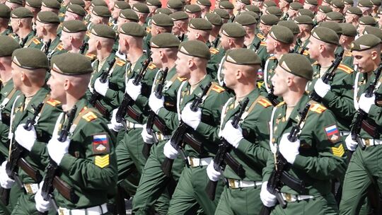 Tag des Sieges in Russland