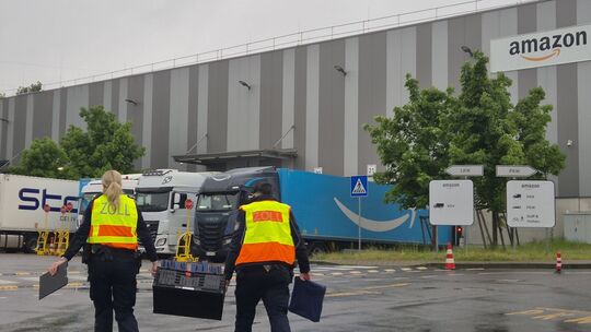 Zollkontrollen bei Paketzusteller-Firmen