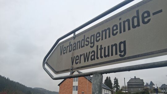 In der VG-Verwaltung in Rhaunen werden nach wie vor viele Büros betrieben, unter anderem das Bürgerbüro.