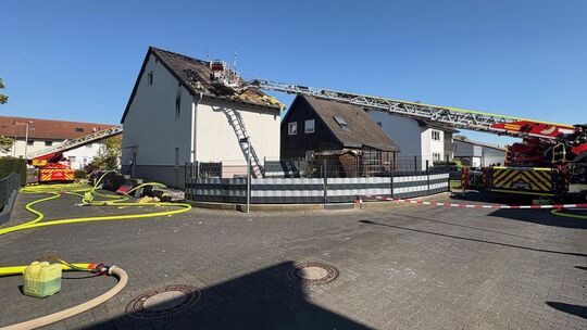 Ein technischer Defekt an einer Deckenbeleuchtung war Ursache für den Dachstuhlbrand in Bad Breisig.