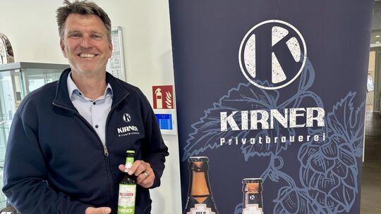 Sven Schirmer führt die Kirner Brauerei - und innovative Ideen wie die des alkoholfreien Biers mit Holundergeschmack gehören daz