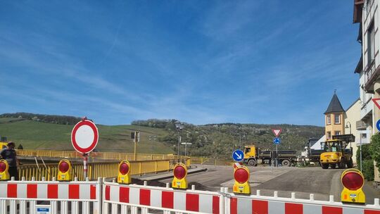 Die Baustelle in Zeltingen-Rachtig wird beileibe nicht die einzige in diesem Jahr sein, die in der Region Vollsperrungen zur Fol