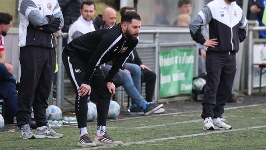 Marc Steil, Trainer des TuS Mayen, will noch einmal Druck auf den SVU ausüben.