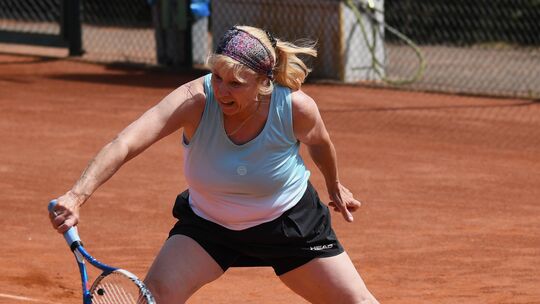 Helga Bleisinger und die Regionalliga-Frauen des TC Kirn sind in Frankfurt gefordert.