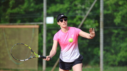 Auf Carolin Stumm konnten sich die Frauen des TC Rhaunen verlassen. Sie spielte den einzigen Punkt bei der Auftaktniederlage geg