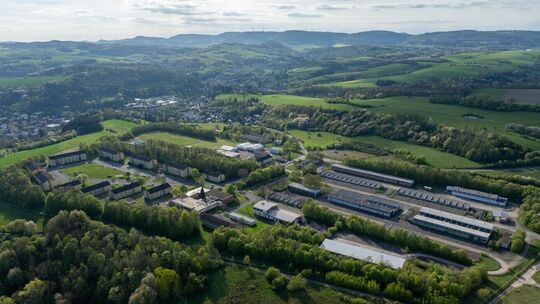 Die Unteroffizier-Krüger-Kaserne in Kusel