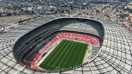 Fußball-WM 2026 - Renovierungsarbeiten Banorte Stadion Fußball-WM 2026 - Renovierungsarbeiten Banorte Stadion