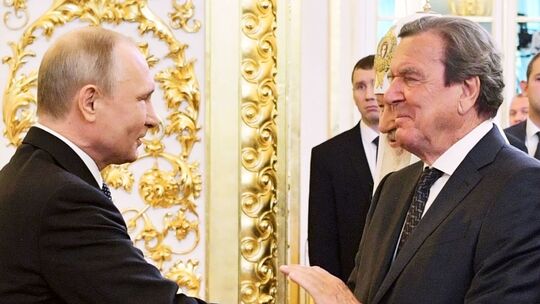Putin und Schröder Putin und Schröder