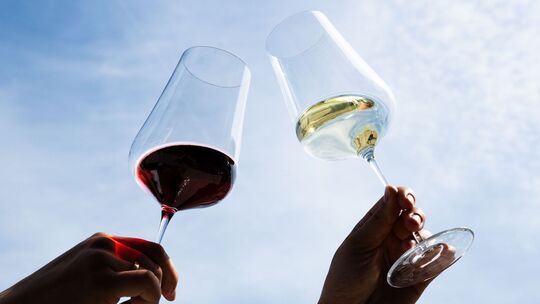Rot- und Weißwein