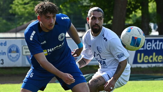 Wissen um Jonas Fuhrmann (links) hatte gegen Wirges und Berkan Yavuz mit 1:5 klar das Nachsehen.