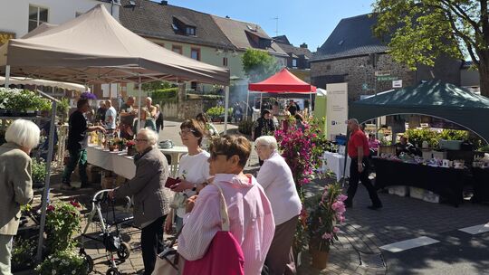 Tolle Stimmung herrschte auf dem Markt in Baumholder.