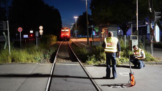 Zug erfasst Kind Zug erfasst Kind