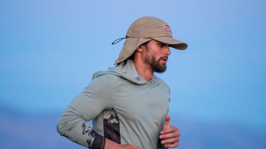 Arda Saatçi bei seinem Lauf