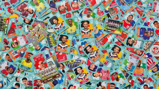 Panini-Sticker zur Fußball-WM 2026