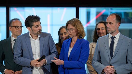 Vorstellung der Regierungsmitglieder der SPD Rheinland-Pfalz