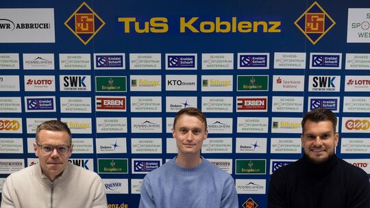 Sportvorstand Sam Graef (links) und der Technische Direktor Damir Grgic (rechts) haben schnell einen Nachfolger für Michael Zada