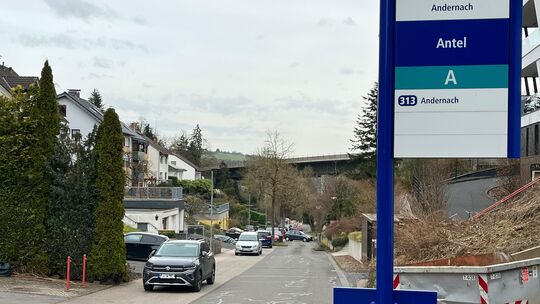 In der "Antel" in Andernach verfügen die bestehenden Wohngebäude teilweise über große unbebaute Flächen im rückwärtigen Bereich.
