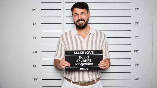 David Nawaz gehörte zu den Hauptakteuren bei „Make Love, Fake Love“. Der junge Mann aus Langweiler möchte weiterhin an TV-Shows
